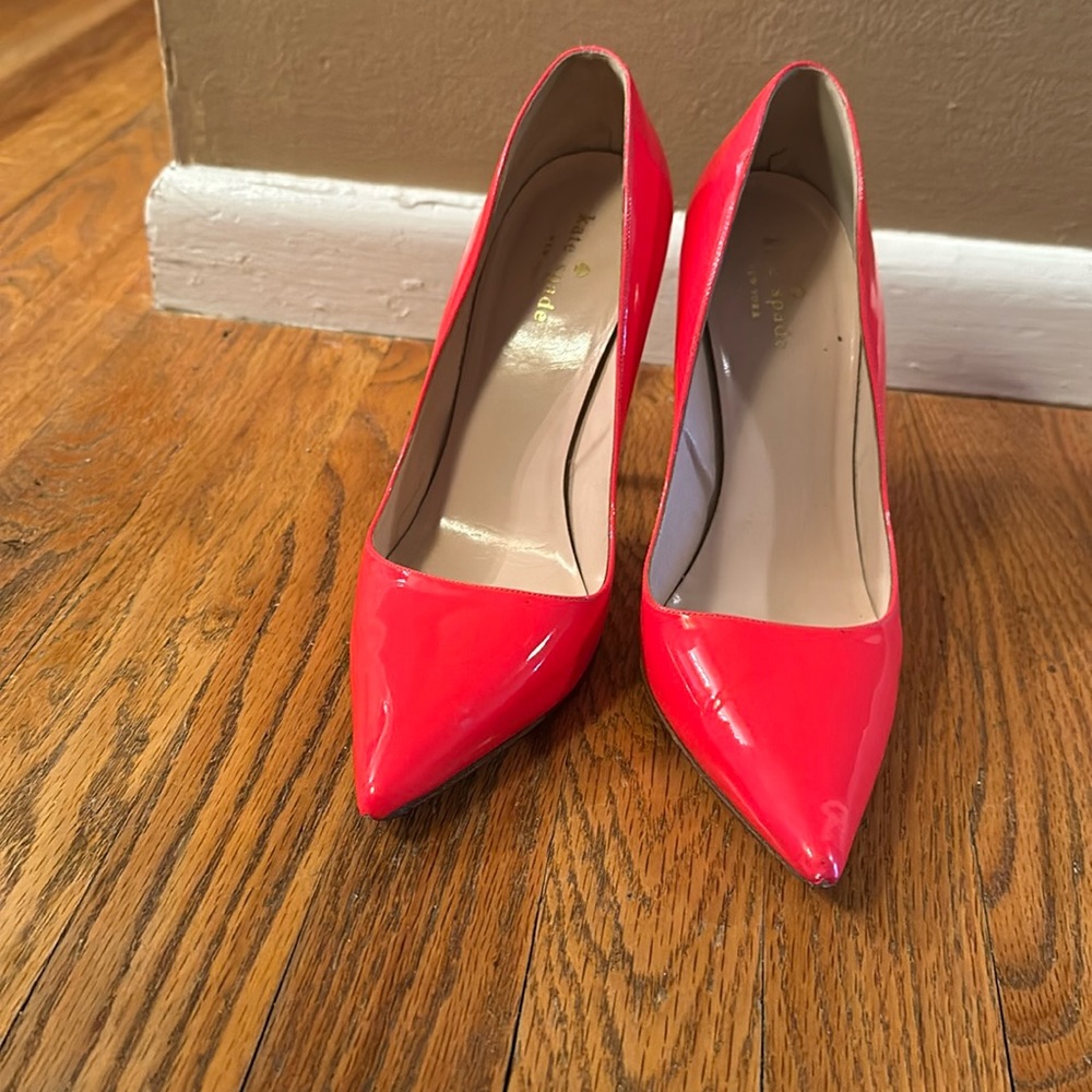 Kate Spade licorice pumps